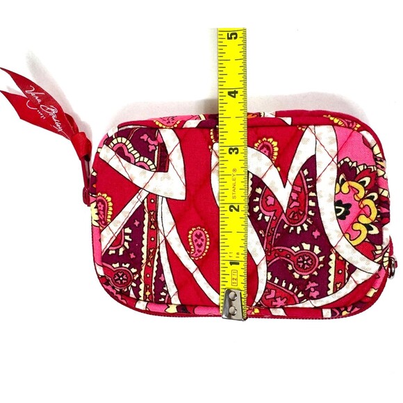 Vera Bradley Retired Rosie Posie Tech Case Wristlet‎ Coin Pouch Wallet Zipper - Picture 5 of 6